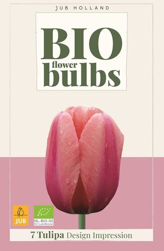 Bio tulp design impression 7 bollen - afbeelding 1