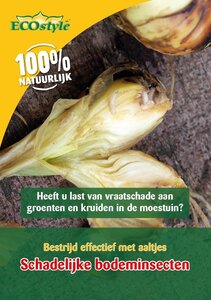 Ecostyle aaltjes tegen aardrups 60 m² - afbeelding 2