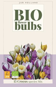 Bio crocus species mix 15 bollen