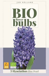 Bio Hyacint blue pearl 3 bollen - afbeelding 1
