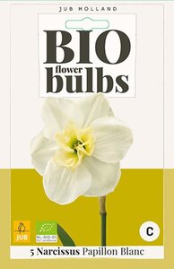 Bio narcis Papillon Blanc 5 bollen