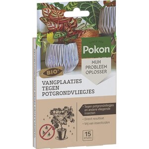 Pokon Bio vangplaatjes potgrondvliegjes