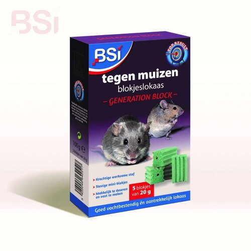 Bsi generation block 100 gram (5x20g)