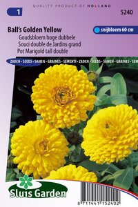 Calendula Officinalis zaden Balls Yellow goudsbloem