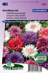 Centaurea Cyanus zaden Korenboem dubbel mix