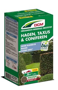DCM hagen & taxus & coniferen mest 1.5 kg