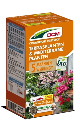 DCM terrasplanten & mediterrane meststof 1.5 kg