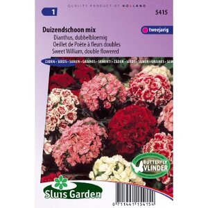 Dianthus Barbatus zaden Duizendschoon dubbel