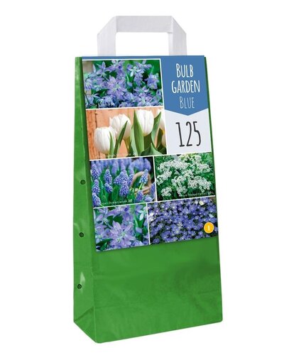 Draagtas 125 bloembollen Garden blue - afbeelding 1