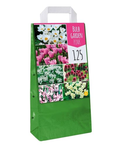 Draagtas 125 bloembollen Garden pink - afbeelding 1