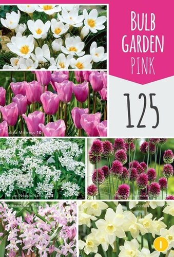 Draagtas 125 bloembollen Garden pink - afbeelding 2