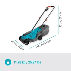 Gardena grasmaaier powermax 32/36v set - afbeelding 2