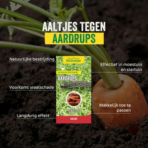 Ecostyle aaltjes tegen aardrups 60 m² - afbeelding 2