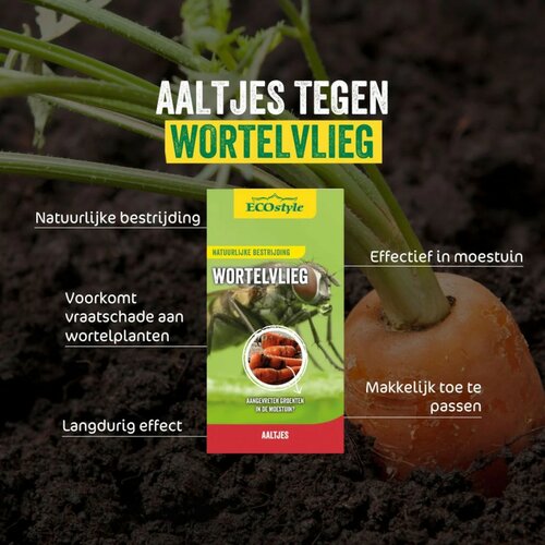 Ecostyle aaltjes tegen wortelvlieg 60 m2 - afbeelding 2