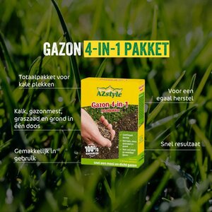 Ecostyle AZstyle gazon 4-in-1 totaalpakket 300 gram - afbeelding 2