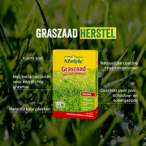 ECOstyle AZstyle Graszaad-Herstel 2 kg - afbeelding 2