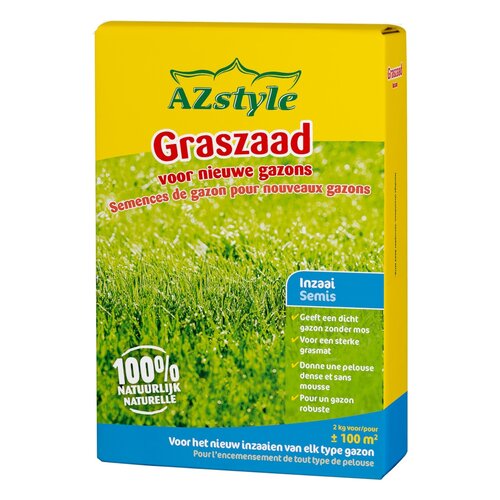 Ecostyle Azstyle Graszaad-Inzaai 2 kg - afbeelding 1