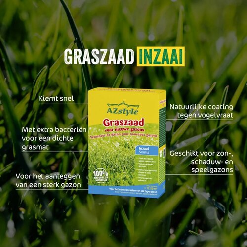 ECOstyle AZstyle Graszaad-Inzaai 500 gram - afbeelding 2