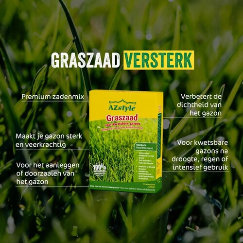 Ecostyle AZstyle graszaad versterk 250 gram - afbeelding 2