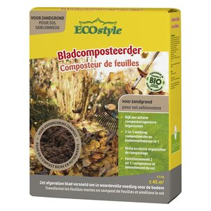 Ecostyle Bladcomposteerder zandgrond 4.5 kg - afbeelding 1