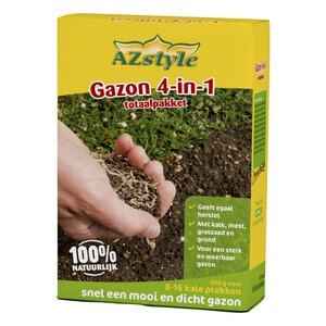 Ecostyle AZstyle gazon 4-in-1 totaalpakket 500 gram - afbeelding 1