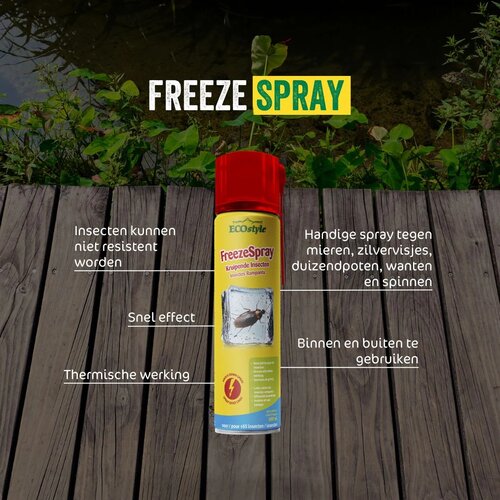 Ecostyle kruipende insecten freezespray 500 ml - afbeelding 2