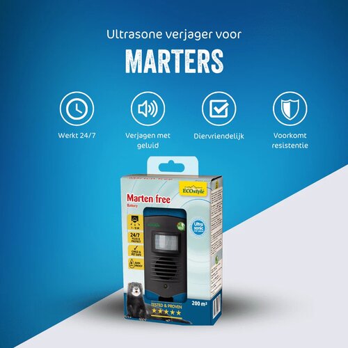 Ecostyle marten free 200 op batterijen - afbeelding 2