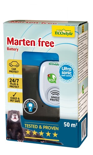 Ecostyle marten free 50 m2 op batterijen - afbeelding 1