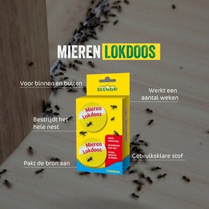 ECOstyle Mierenlokdoos 2 stuks - afbeelding 2