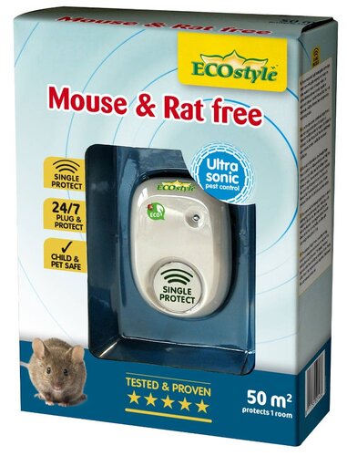 Ecostyle mouse & rat free 50 m2 - afbeelding 1