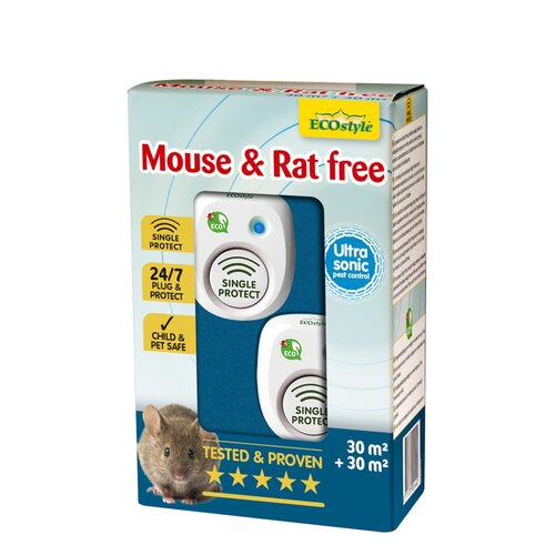 Ecostyle mouse & rat free duopack 80 m2 + 30 m2 - afbeelding 1