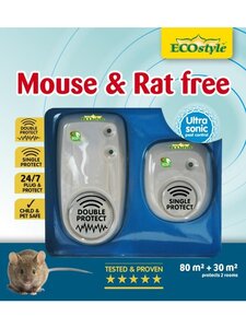 Ecostyle mouse & rat free duopack 80 m2 + 30 m2