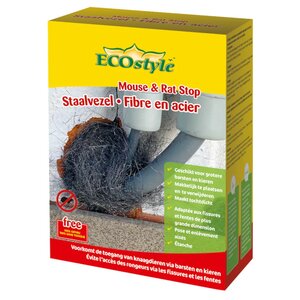 Ecostyle mouse & rat stop staalvezel