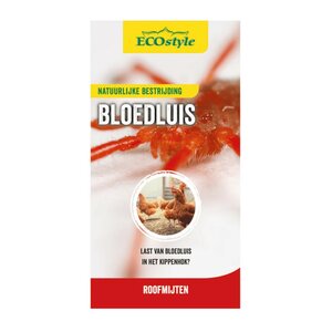 Ecostyle roofmijt tegen bloedluis bij gevogelte 10 m² - afbeelding 1