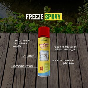 Ecostyle vliegende insecten freezespray 500 ml - afbeelding 2