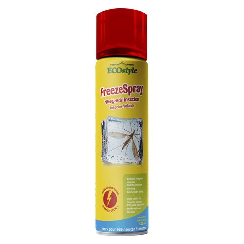 Ecostyle vliegende insecten freezespray 500 ml - afbeelding 1