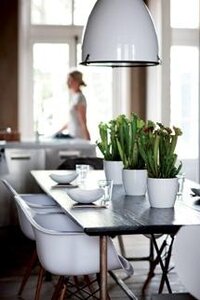 Elho brussels diamond round 29 white - afbeelding 2