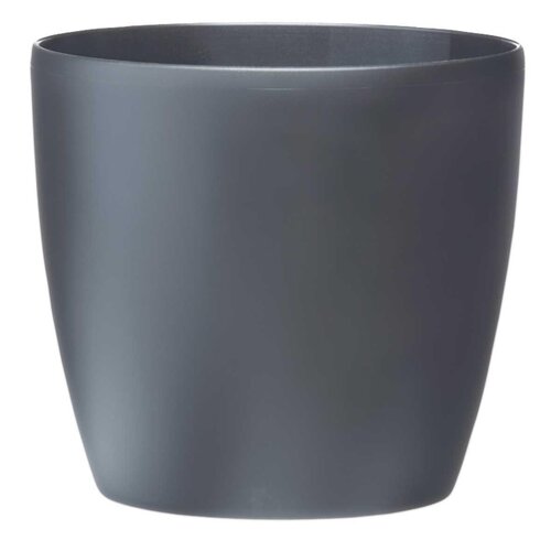 Elho brussels round mini 12,5 cm antraciet