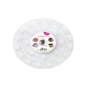 Elho floorprotector round 12.5 transparent