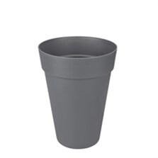 Elho Loft urban round high 42 antraciet - afbeelding 1