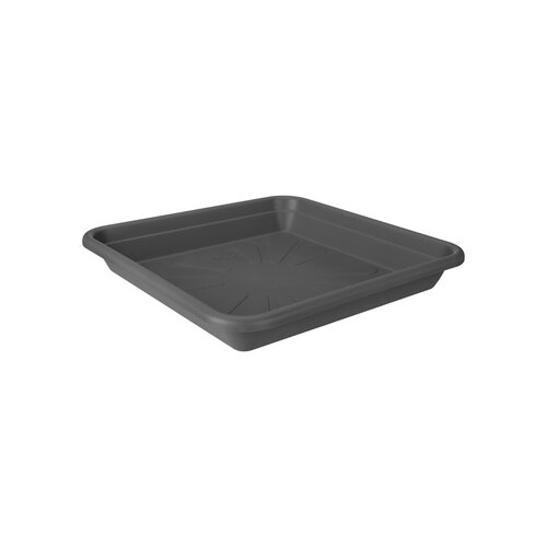 Elho universal saucer square 35 anthracite