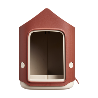 Elho voedersilo cosy 18 cm toscaans rood - afbeelding 1