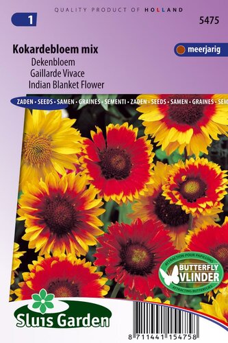 Gaillardia Aristata zaden Choice dekenbloem