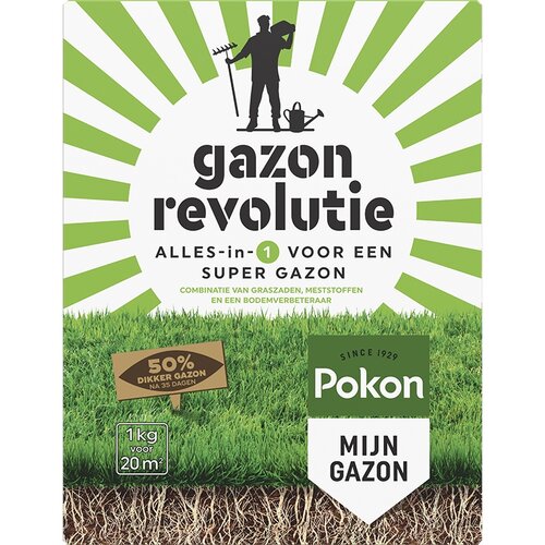 Pokon gazon revolutie 1 kg 20 M2