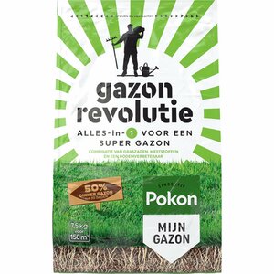 Pokon gazon revolutie 7.5 kg 150 M2