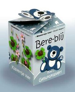 Greengift happy bear blauw