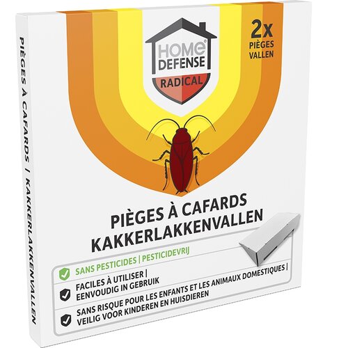 Home defense kakkerlakkenval 2 stuks - afbeelding 1