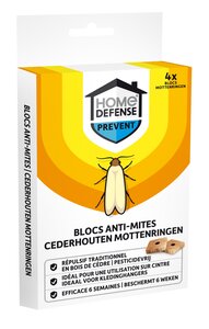 Home defense mottenring cederhout 4 stuks