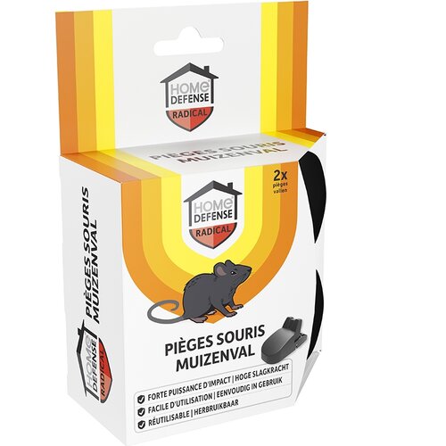 Home defense muizenval kunststof 2 stuks - afbeelding 1