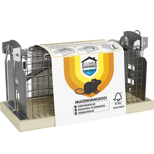 Home defense muizenvangkooi hout - afbeelding 1